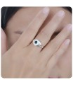 Evil Eye Silver Ring NSR-4196
